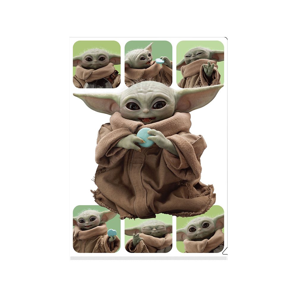 STAR WARS マンダロリアン･アンド･グローグー クリアファイル