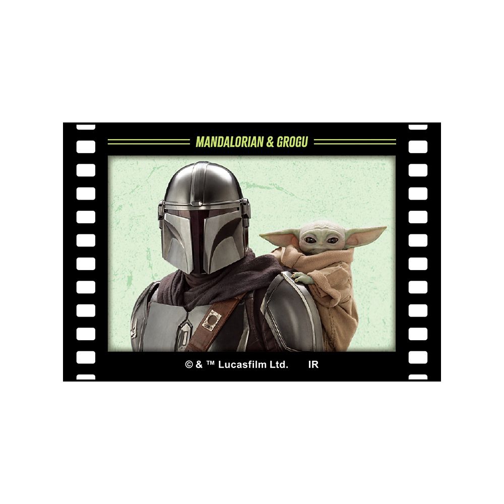 SW マンダロリアン･アンド･グローグー クリアステッカーセット(マンダロリアン&グローグー)