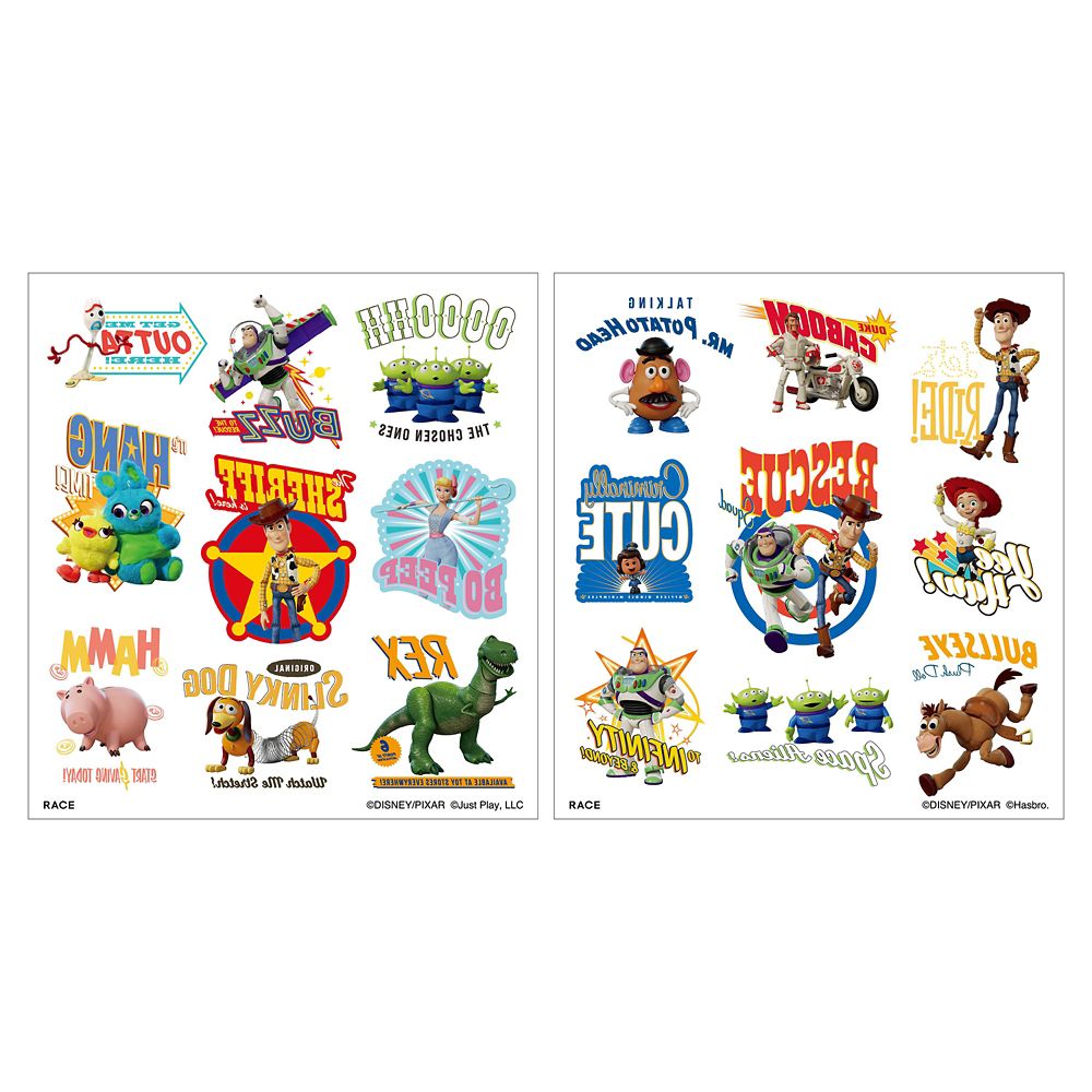 シークレットマジック 暗やみで光るボディシール(水転写)/トイ・ストーリー　光る　ボディ　シール　ハロウィン　パーティー