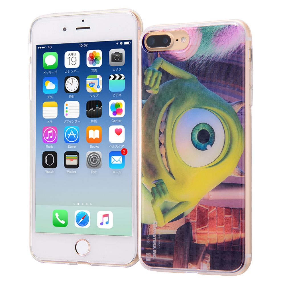 公式 ショップディズニー Iphone 7 Plus 8 Plus モンスターズ インク Tpuケース 背面パネル モンスターズ インク 5 受注生産