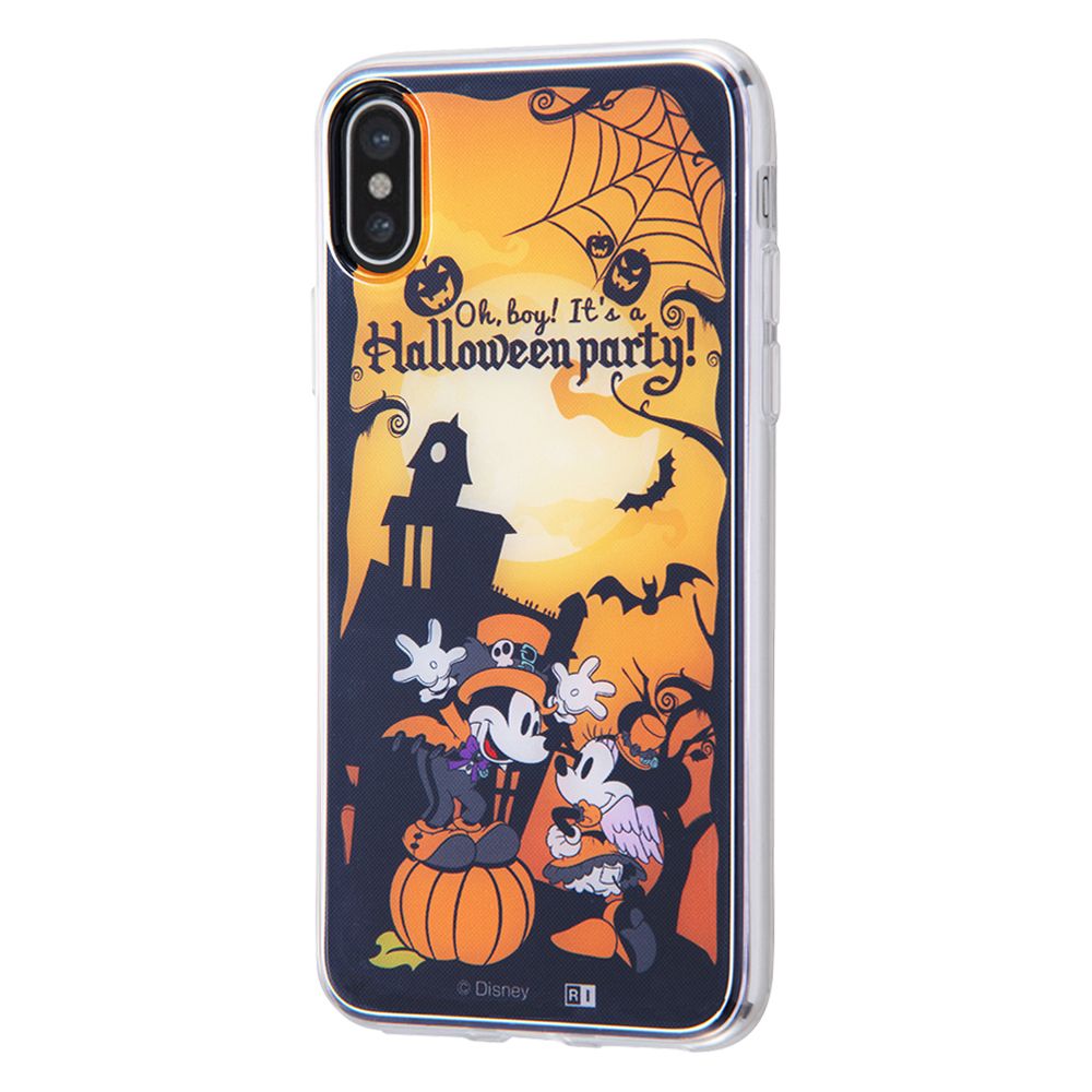 公式 ショップディズニー Iphone Xs X ディズニーキャラクター Tpuケース 背面パネル ディズニーハロウィン 1 受注生産