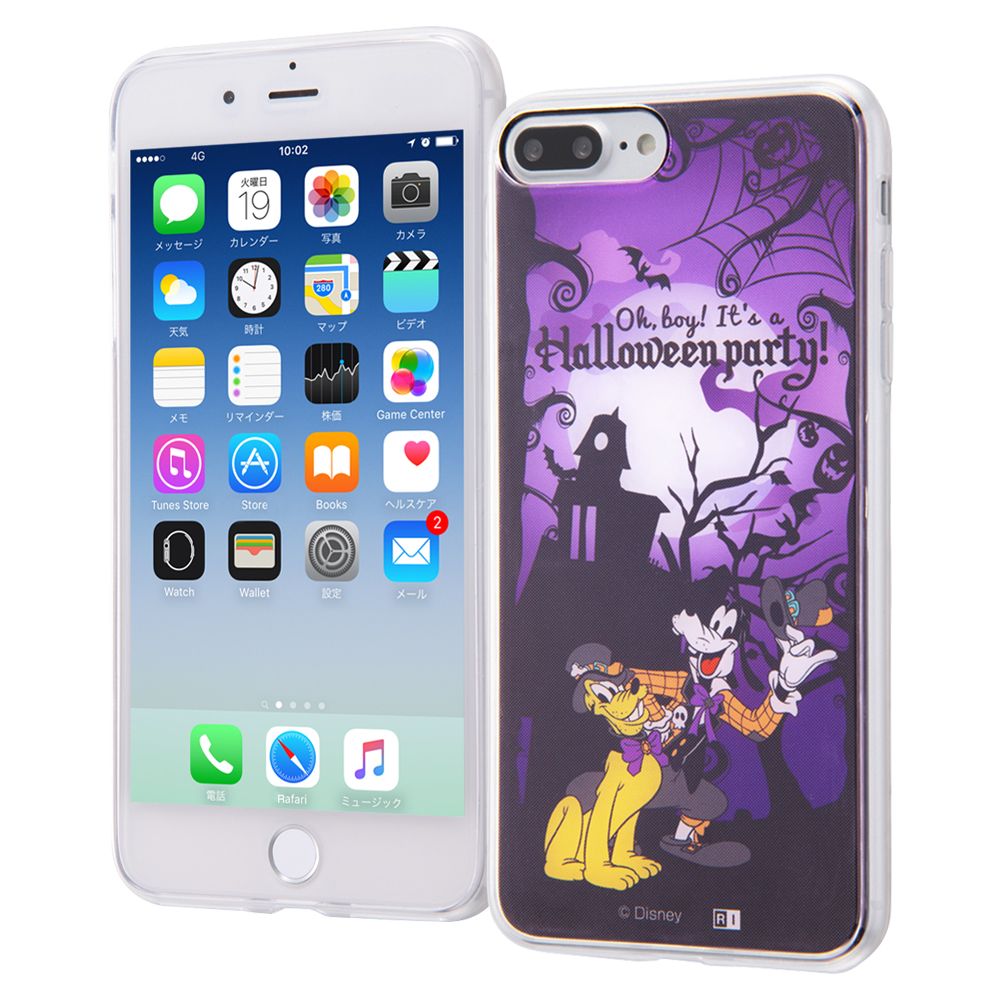 公式 ショップディズニー Iphone 8 Plus 7 Plus ディズニーキャラクター Tpuケース 背面パネル ディズニー ハロウィン 3 受注生産