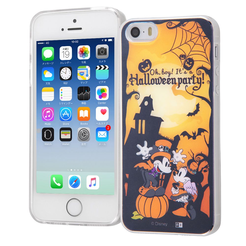 公式 ショップディズニー Iphone Se 5s 5 ディズニーキャラクター Tpuケース 背面パネル ディズニーハロウィン 1 受注生産