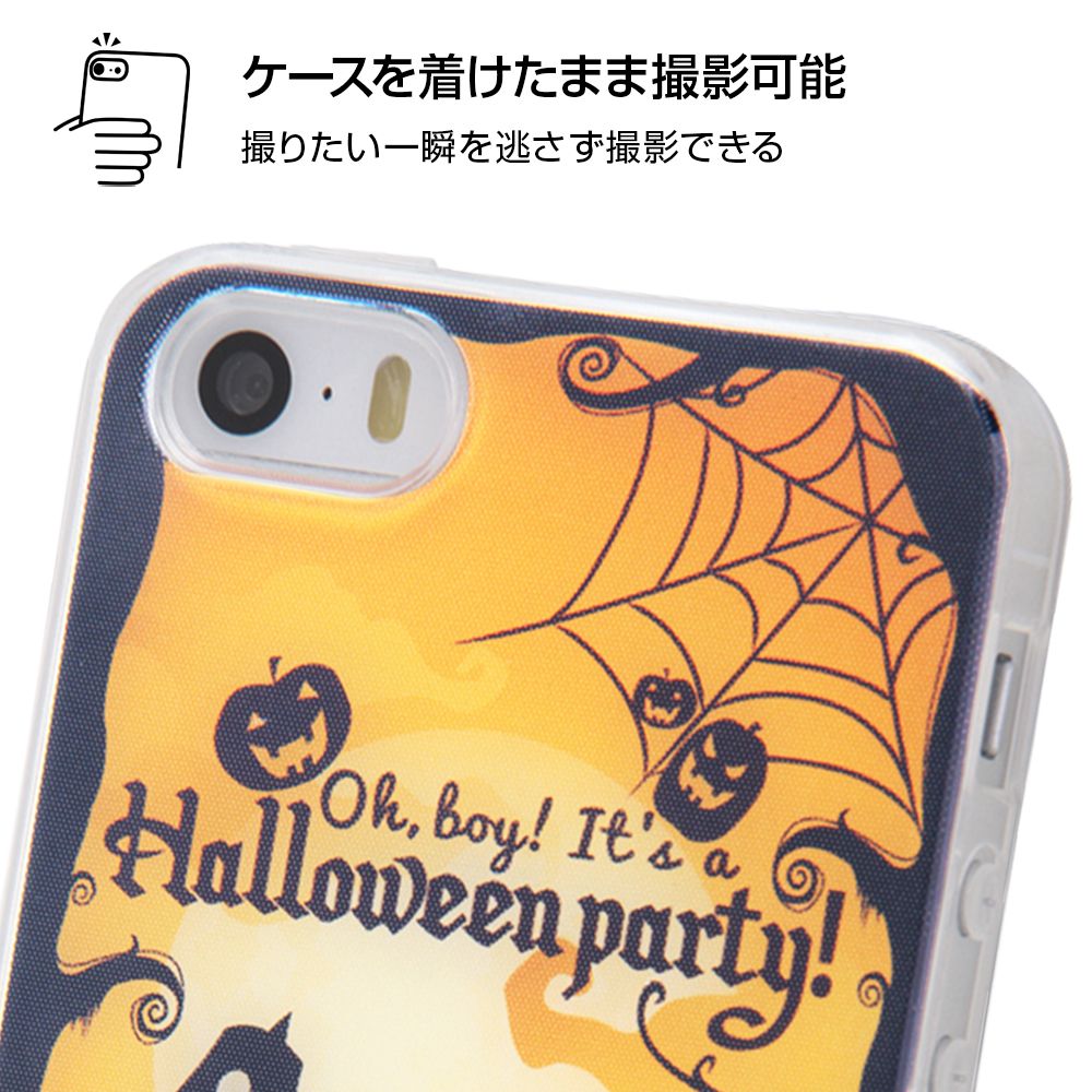 公式 ショップディズニー Iphone Se 5s 5 ディズニーキャラクター Tpuケース 背面パネル ディズニーハロウィン 1 受注生産