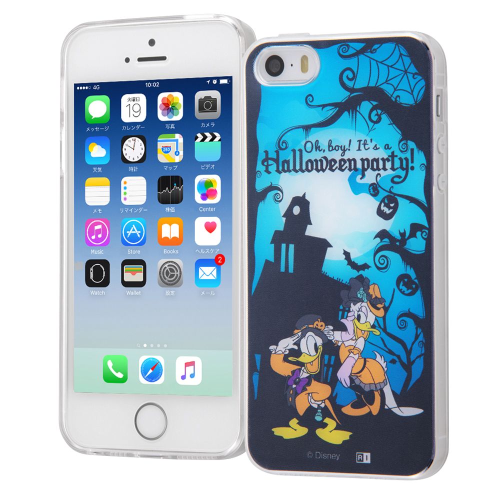 公式 ショップディズニー Iphone Se 5s 5 ディズニーキャラクター Tpuケース 背面パネル ディズニーハロウィン 2 受注生産