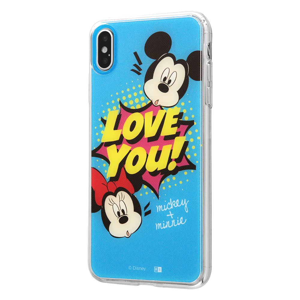 公式 ショップディズニー Iphone Xs Max ディズニーキャラクター Tpuケース 背面パネル Love You 1 受注生産