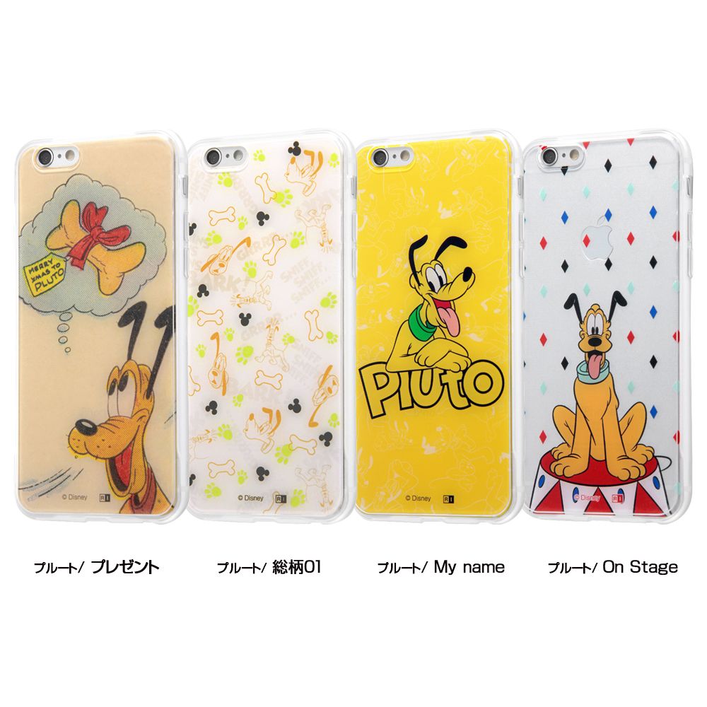 公式 ショップディズニー Iphone 6s 6 ディズニーキャラクター Tpuケース 背面パネル プルート My Name 受注生産