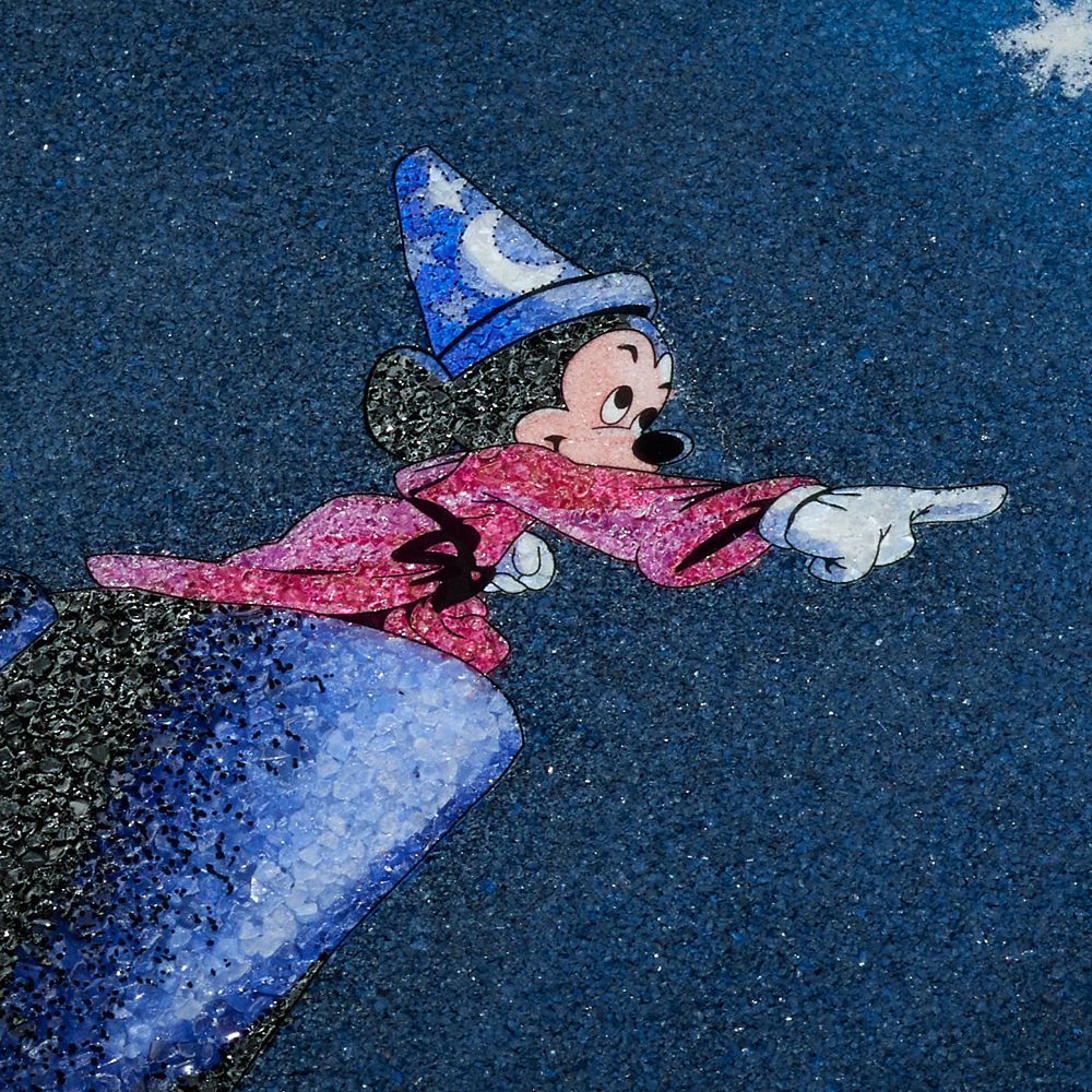 【受注生産】【生産限定10枚】天然ダイヤモンド1ct入り　ジュエリー絵画　『ファンタジア』 ミッキー　 Mサイズ （1ctDMK3M)