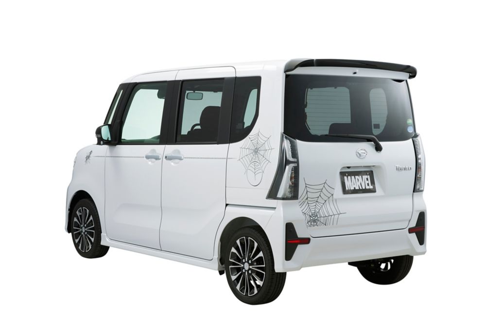 公式 ショップディズニー タント カスタム マーベル スパイダーマン リミテッドパッケージ フルセット シートバックテーブル非対応