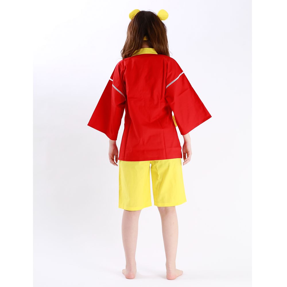 プーさん なりきり甚平 耳付きねじりハチマキ付き