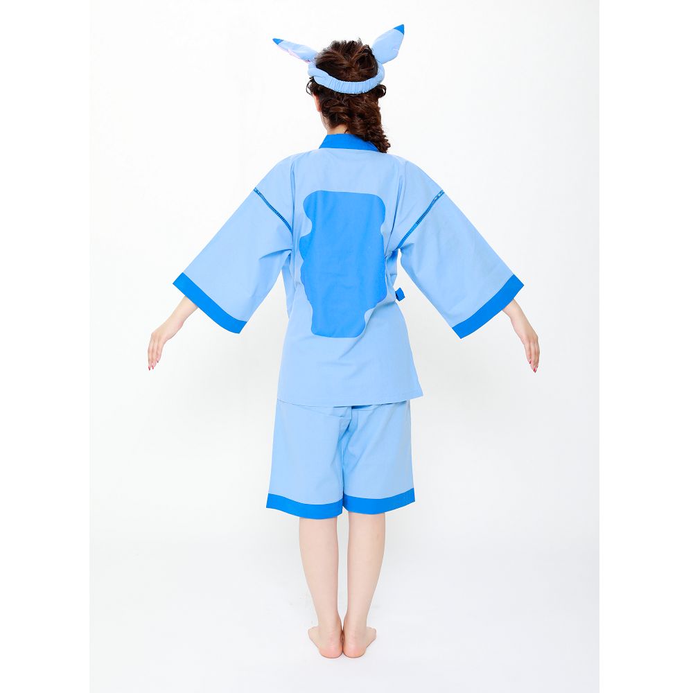 スティッチ なりきり甚平 耳付きねじりハチマキ付き