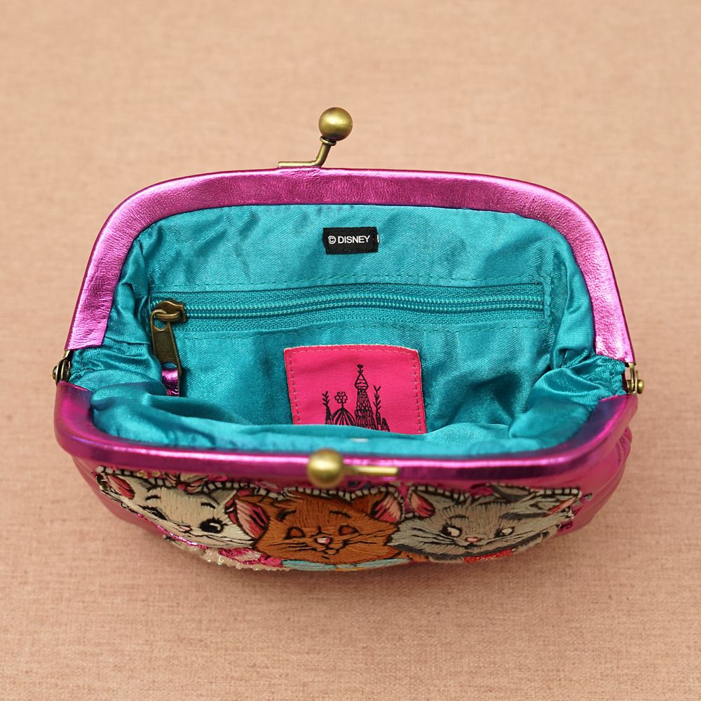 刺繍がま口ポーチThe Aristocats