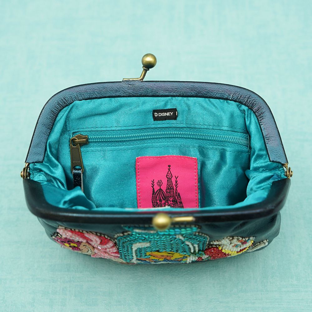 刺繍がま口ポーチAlice in wonderland