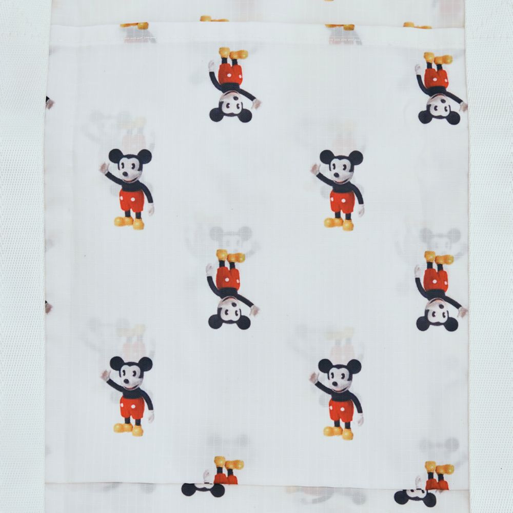 【Disney】ミッキーマウス/パッカブルバッグ/ホワイト