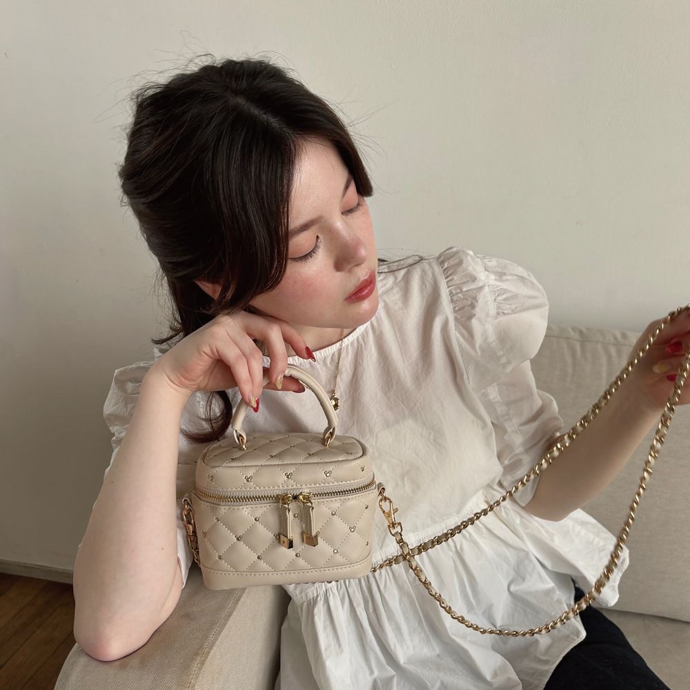 【Disney】さりげなミッキー / キルティングミニポシェット(mytwilight)