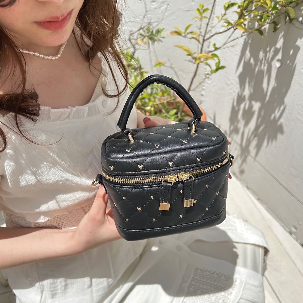 【Disney】さりげなミッキー / キルティングミニポシェット(mytwilight)