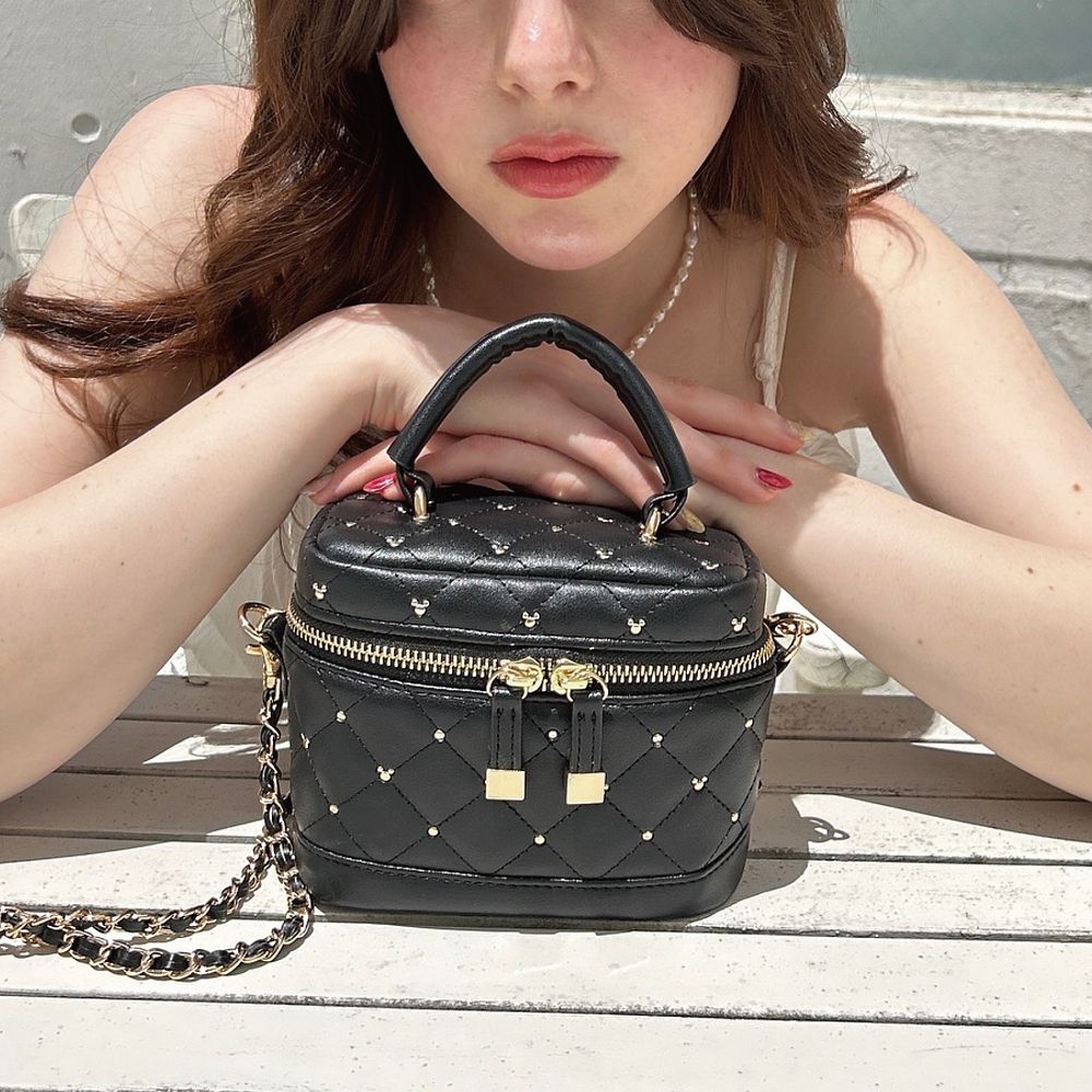 【Disney】さりげなミッキー / キルティングミニポシェット(mytwilight)