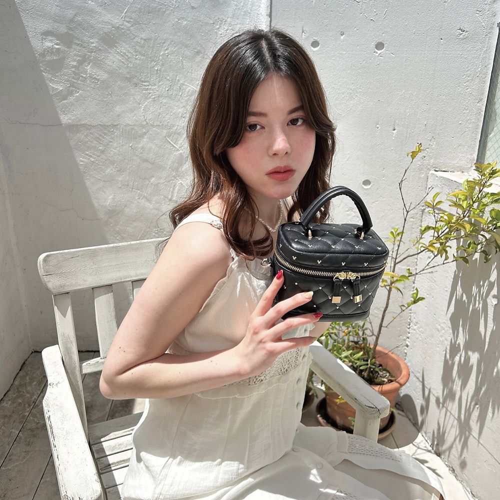 【Disney】さりげなミッキー / キルティングミニポシェット(mytwilight)