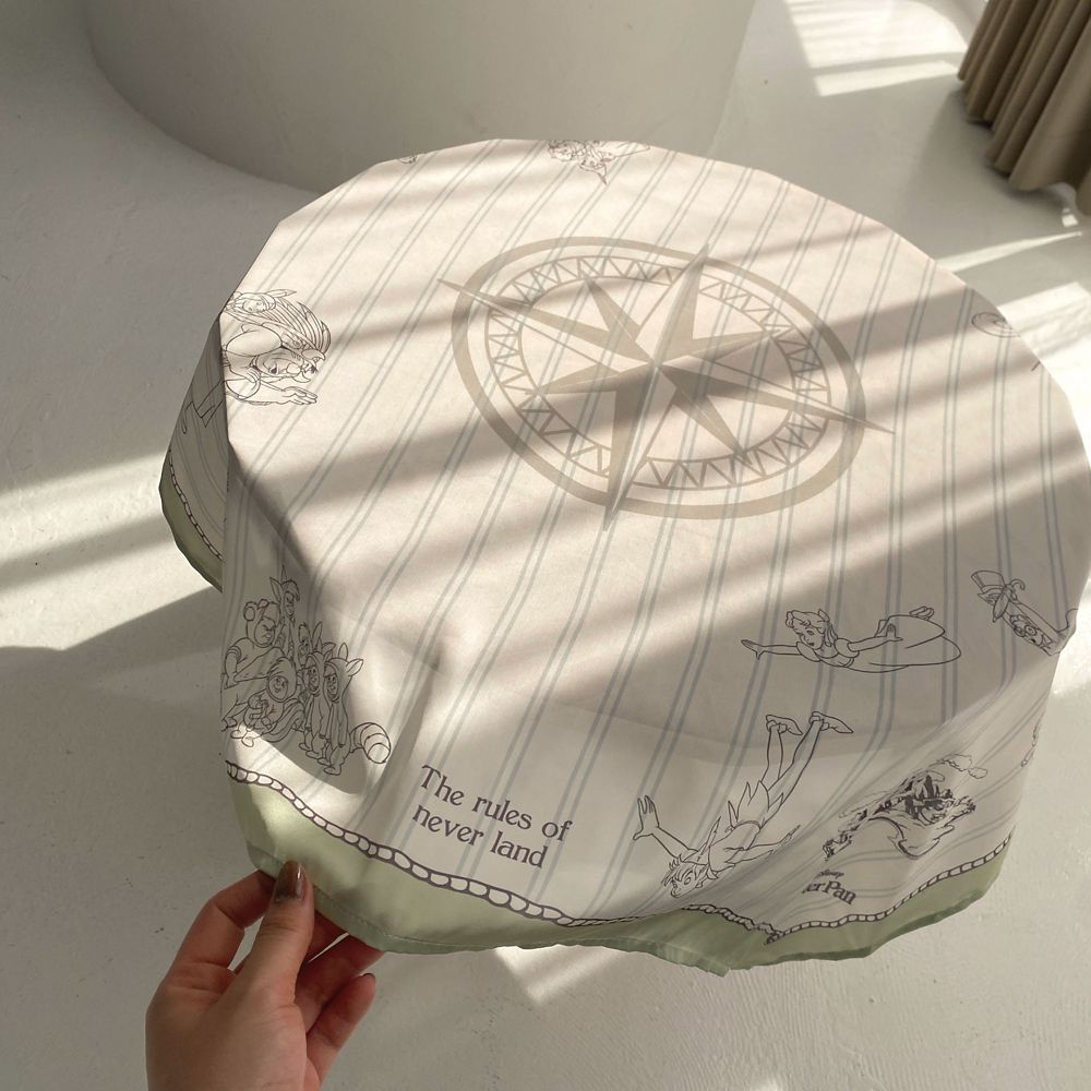 【Disney】Peter Pan / ネバーランド モチーフ 大判スカーフ(mytwilight)