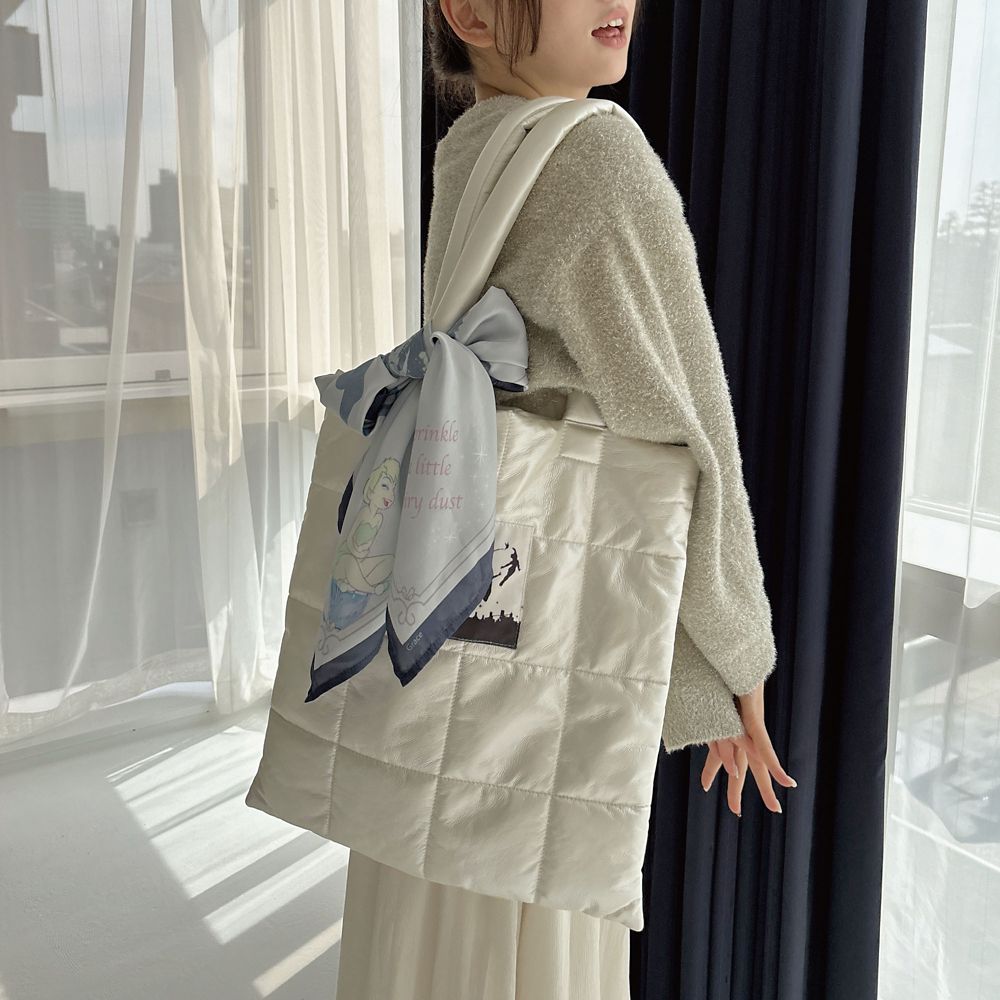 【Disney】Peter Pan / ティンカー・ベル モチーフ 大判スカーフ(mytwilight)