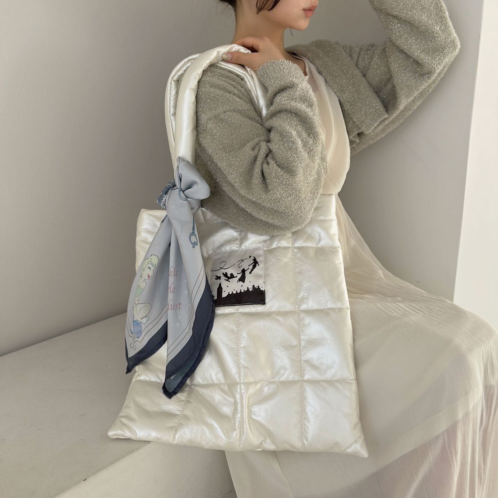 【Disney】Peter Pan / ティンカー・ベル モチーフ 大判スカーフ(mytwilight)