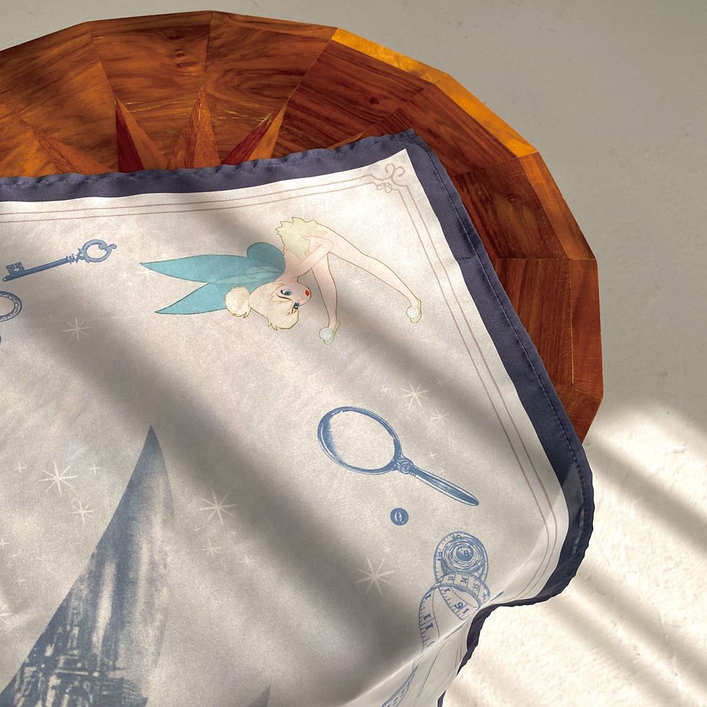 【Disney】Peter Pan / ティンカー・ベル モチーフ 大判スカーフ(mytwilight)