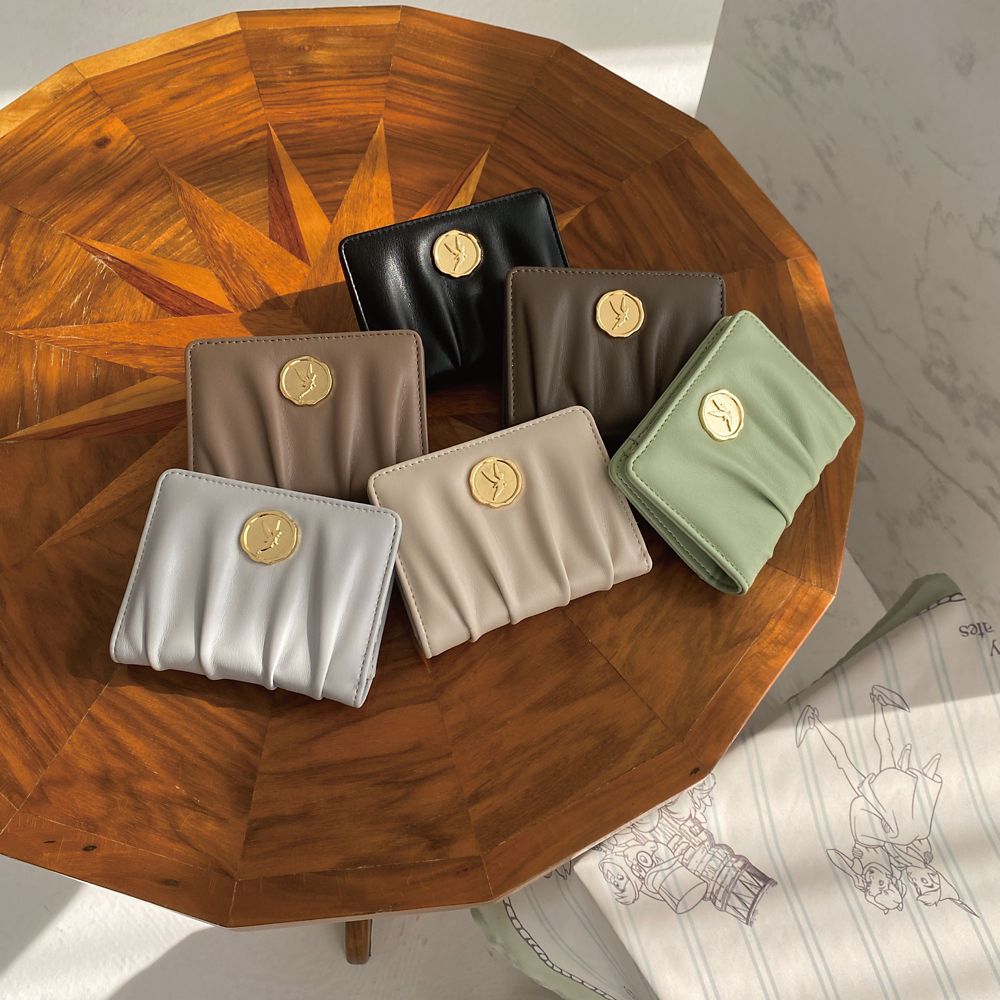 【Disney】Peter Pan / ティンカー・ベル モチーフ ギャザーミニウォレット(mytwilight)