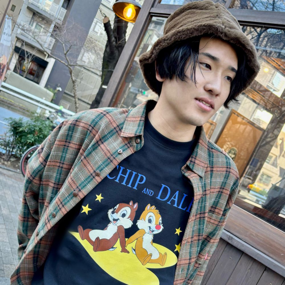 【Disney】チップ＆デール/Tシャツ