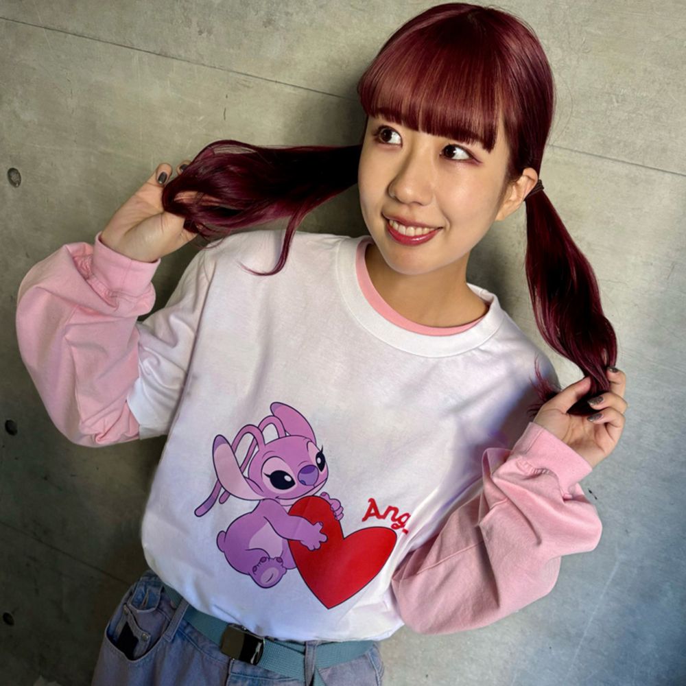 【Disney】リロ&スティッチ/エンジェル/Tシャツ