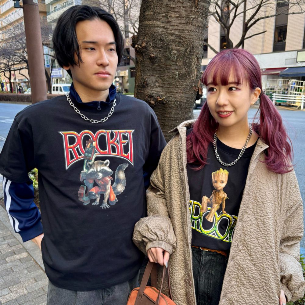 【MARVEL】ガーディアンズ・オブ・ギャラクシー/ロケット/Tシャツ