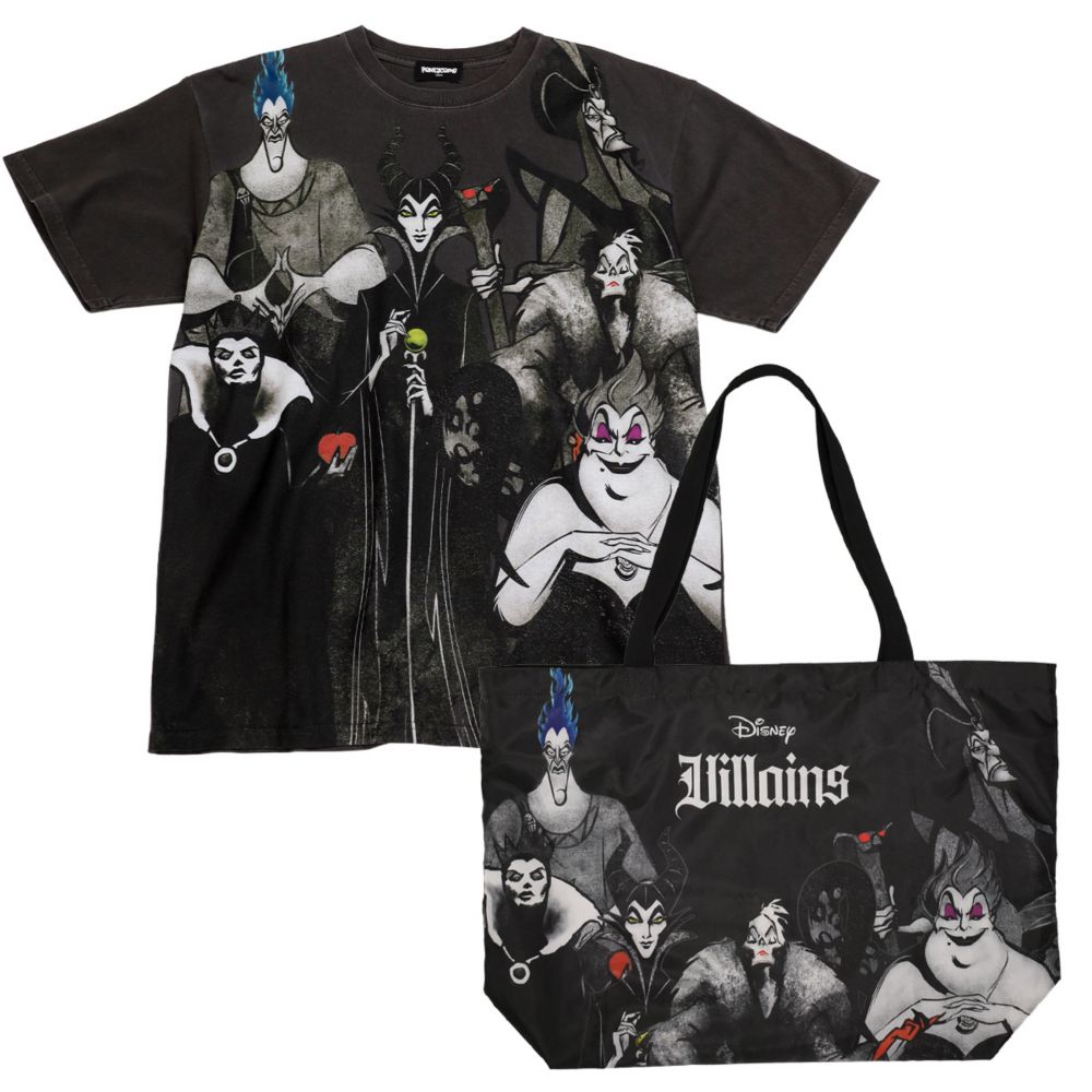 【Disney】ディズニーヴィランズ/ヴィンテージ風Tシャツ