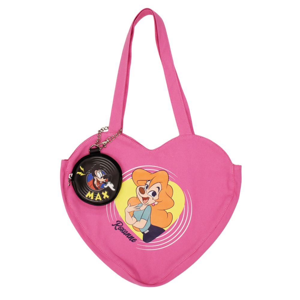 【Disney】ロクサーヌ/レコード風/ハート型バッグ