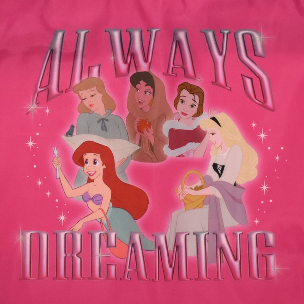 【Disney】ディズニープリンセス/ファスナー付きトートバッグ