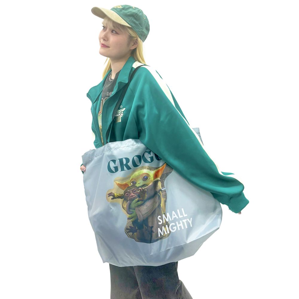 【STAR WARS】グローグー/ファスナー付きトートバッグ