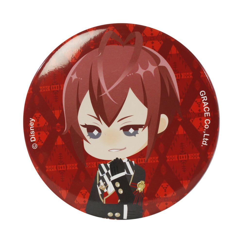 公式 ショップディズニー ディズニー ツイステッドワンダーランド リドル ローズハート 缶バッジ サークル