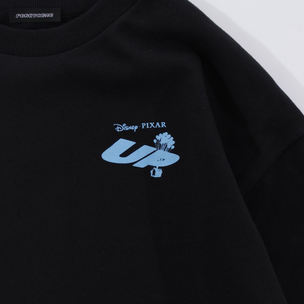 カールじいさんの空飛ぶ家/ポスターアート スウェット