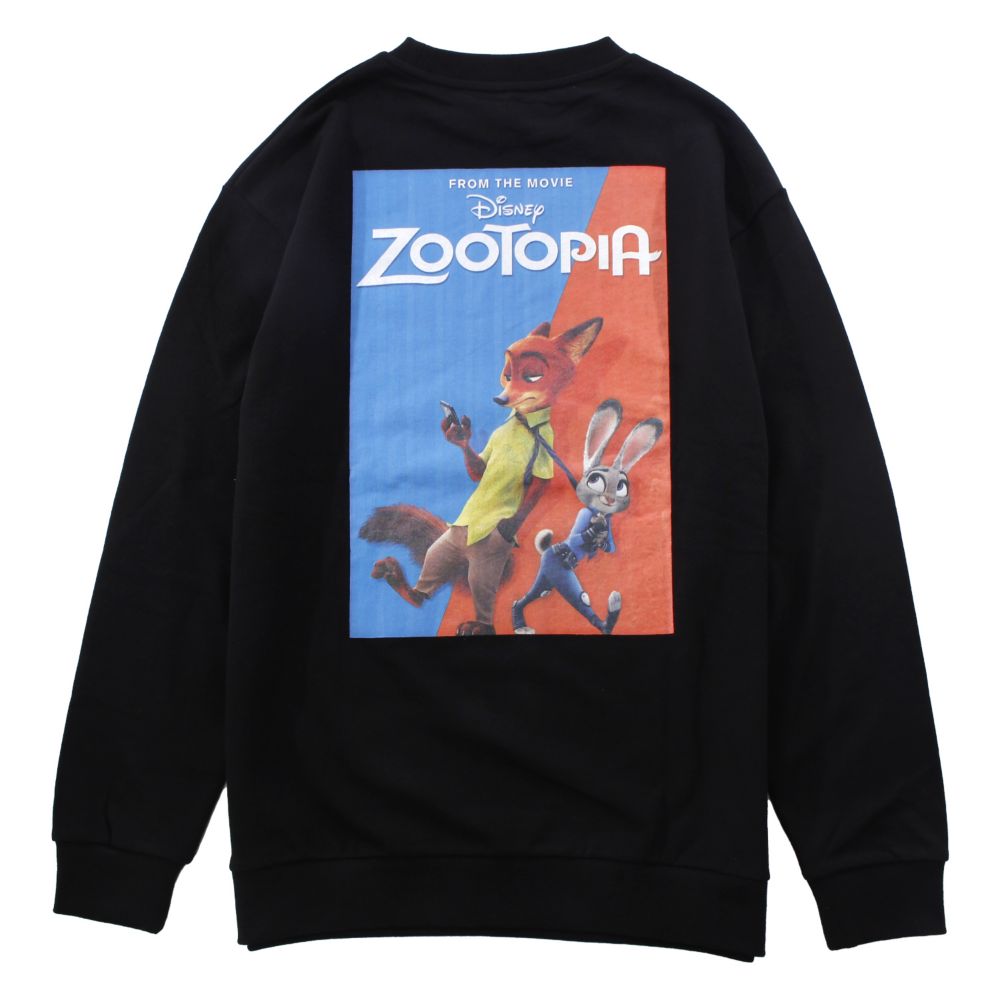 公式 ショップディズニー ズートピア ポスターアート スウェット