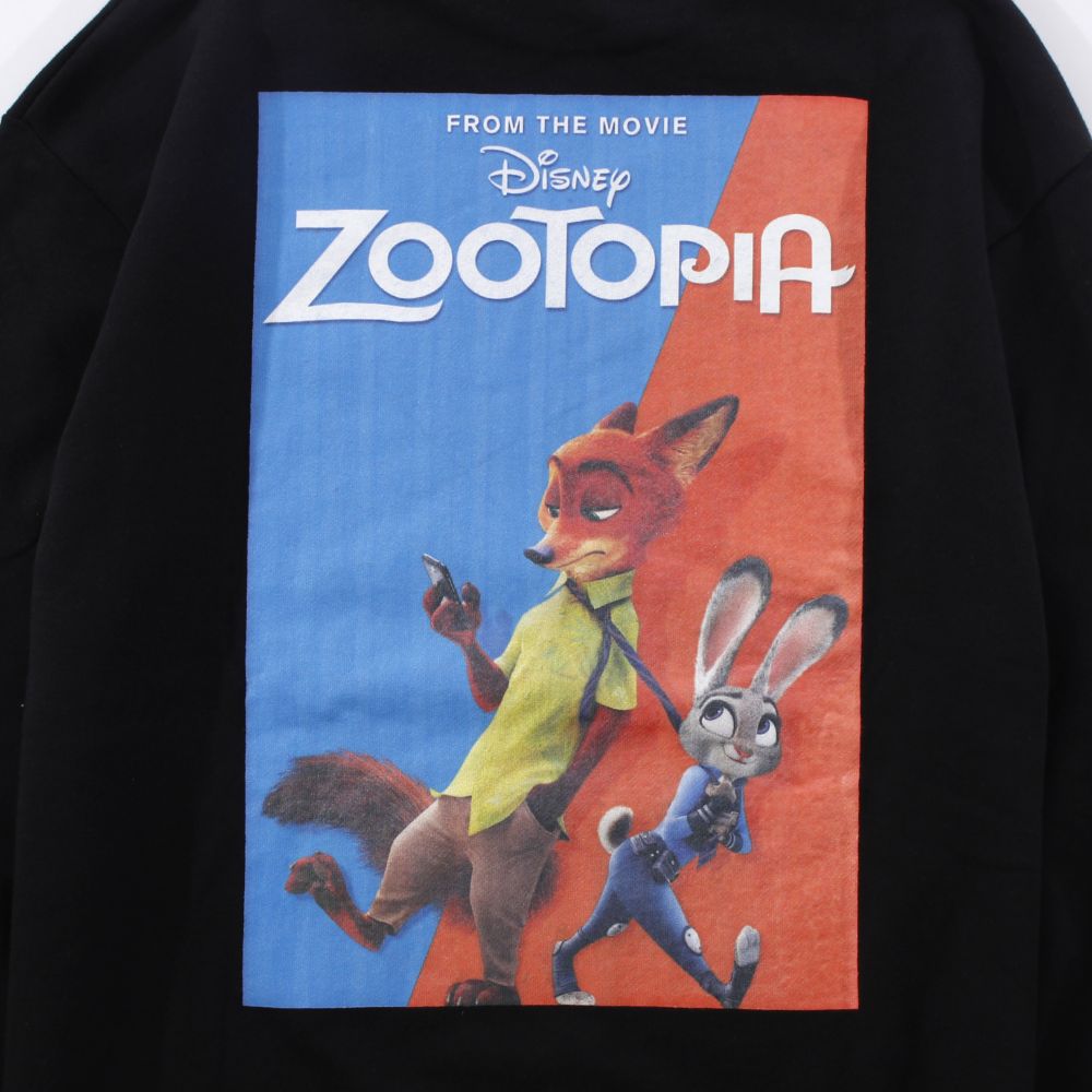 公式 ショップディズニー ズートピア ポスターアート スウェット