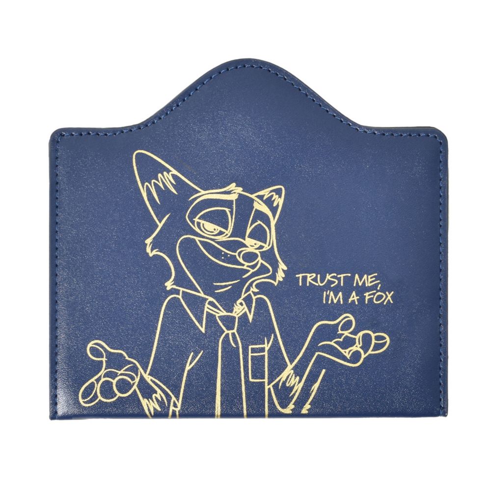 公式 ショップディズニー ズートピア ニック ワイルド ラインアート風マスクケース