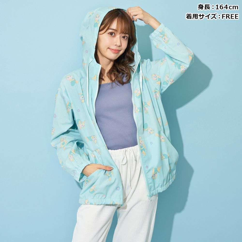 クラリス/総柄ZIPパーカー(82comb)