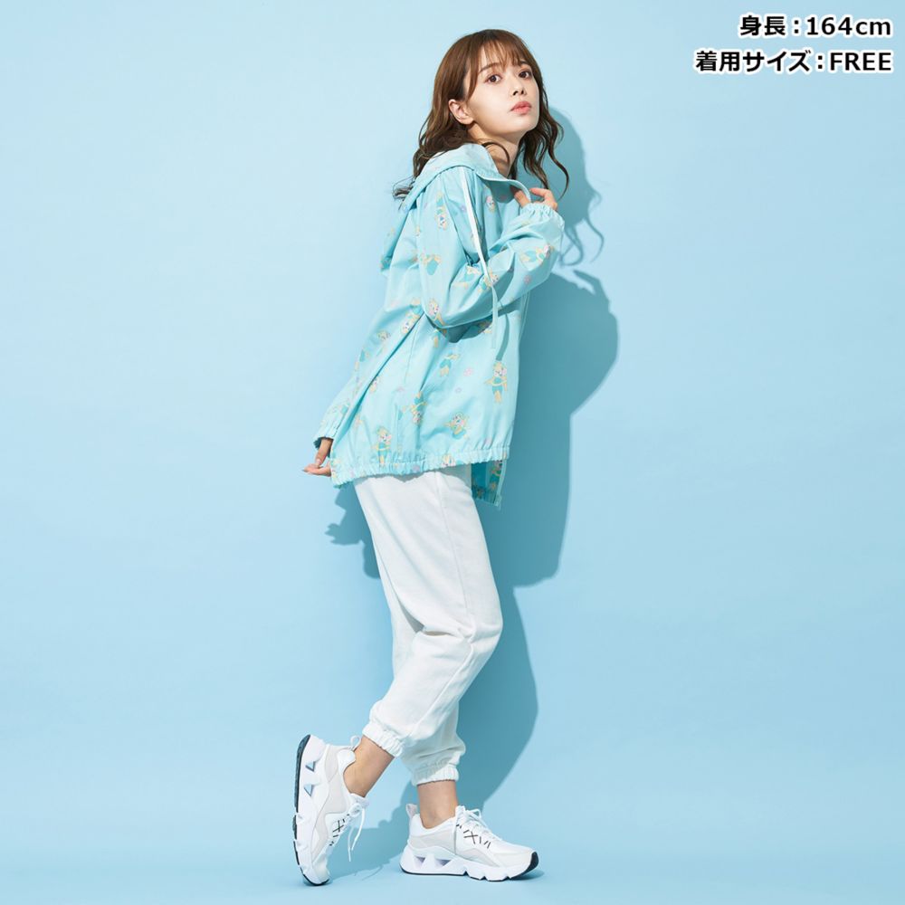 クラリス/総柄ZIPパーカー(82comb)