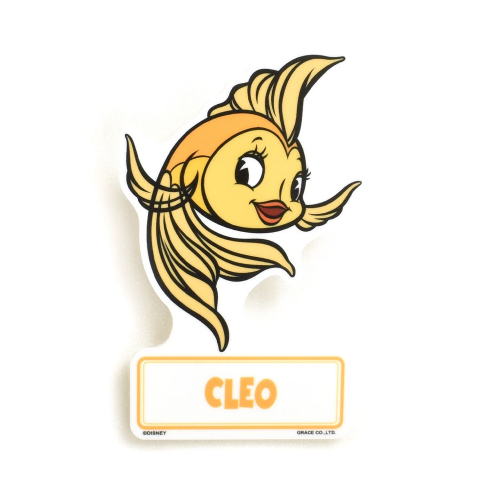 公式 ショップディズニー 受注 4月中旬頃よりお届け ピノキオ クレオ アクリルバッジ Poneycomb Tokyo