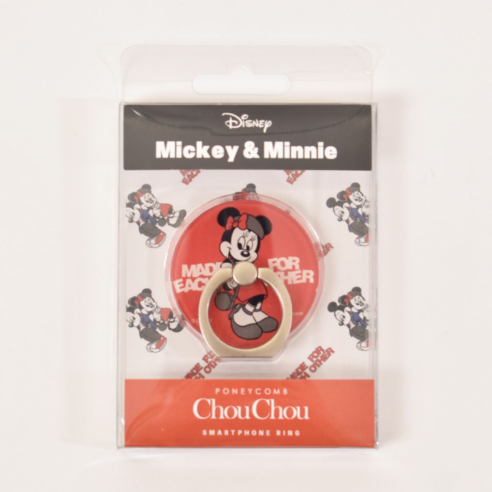 公式 ショップディズニー ミニー スマホリング Poneycomb Chouchou