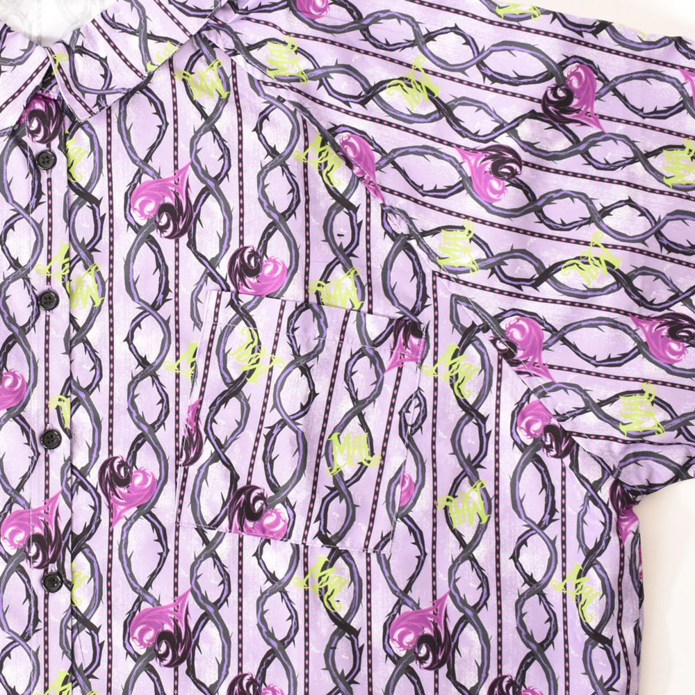 ディセンダント/マル/アイコン総柄長袖シャツ(82comb)