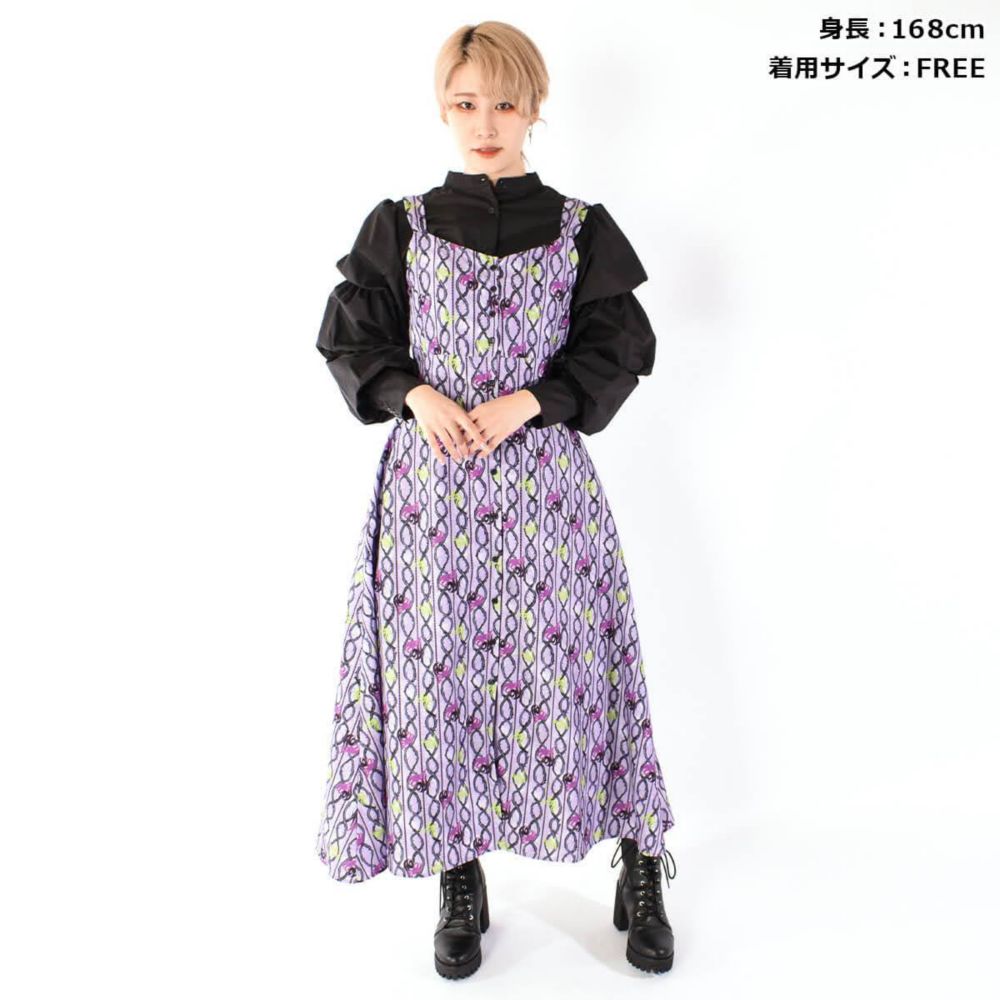 ディセンダント/マル/アイコン総柄ワンピース(82comb)