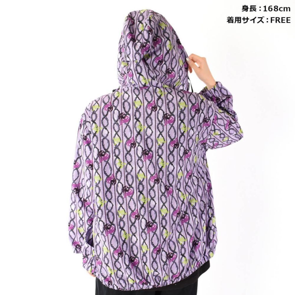 ディセンダント/マル/アイコン総柄/ZIP UPパーカー(82comb)