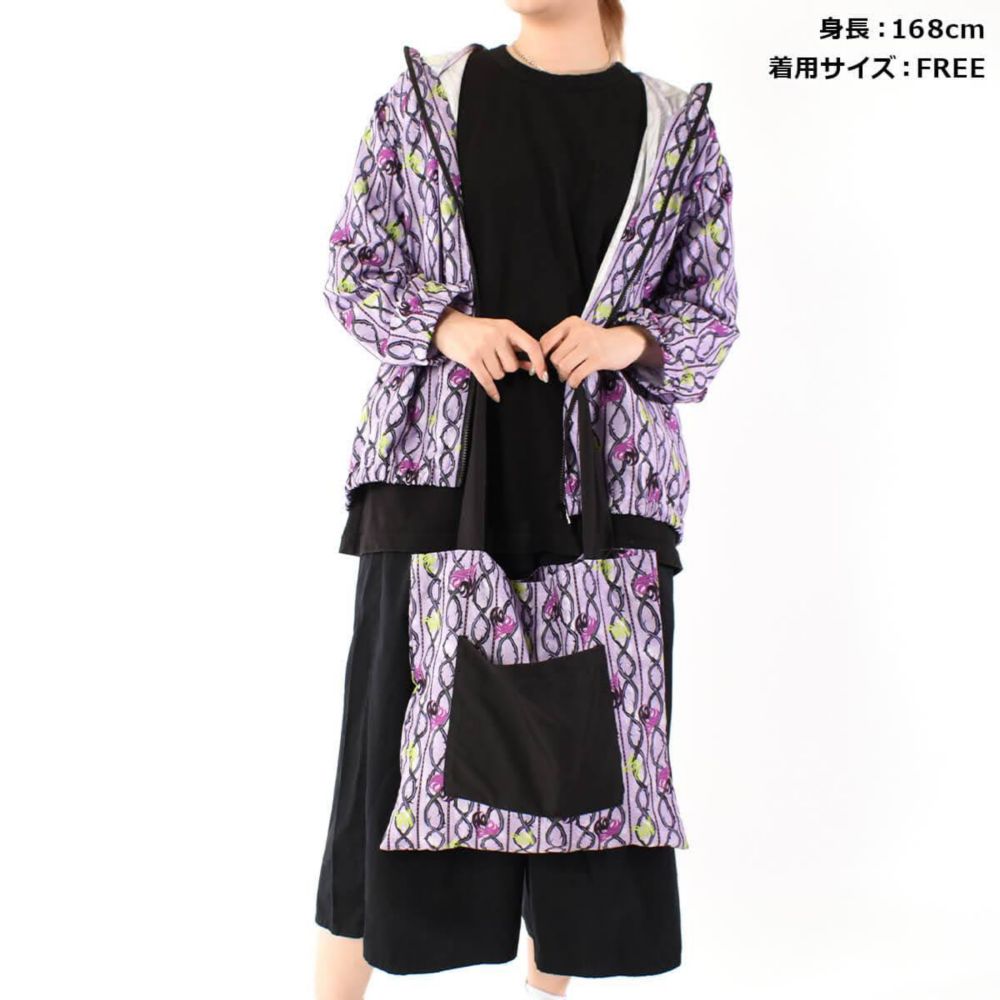 ディセンダント/マル/アイコン総柄/トートバッグ(82comb)