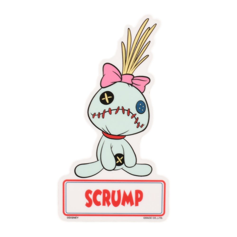 公式 ショップディズニー 受注 12月中旬頃よりお届け リロ スティッチ スクランプ アクリルバッジ Poneycomb Tokyo