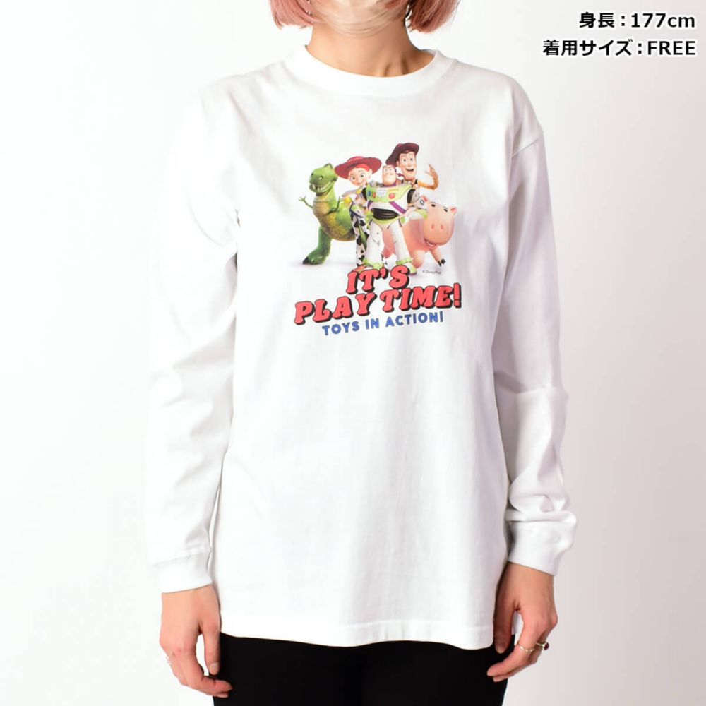 トイ・ストーリー/IT&rsquo;S PLAY TIME!/ロングスリーブTシャツ(L.W.C. GRAPHIC COLLECTION)