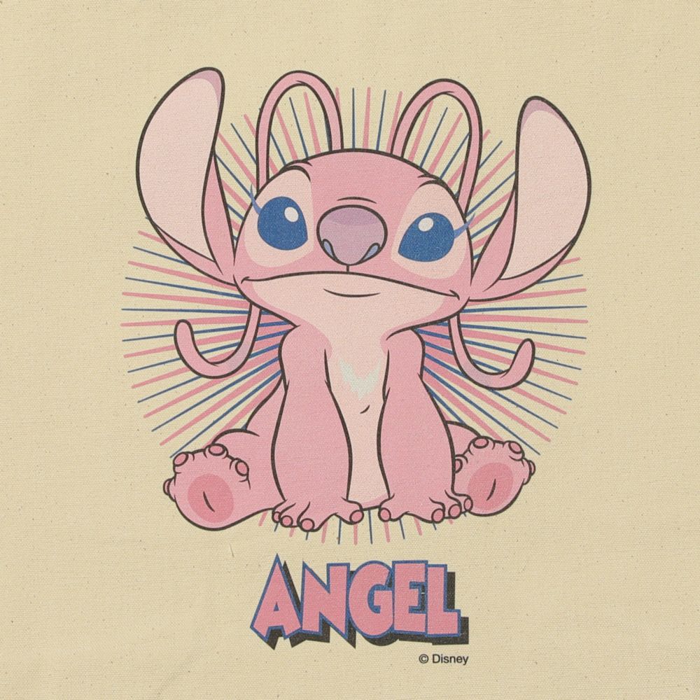 公式 ショップディズニー 受注 4月中旬頃よりお届け リロ スティッチ エンジェル トートバッグ Poneycomb Tokyo